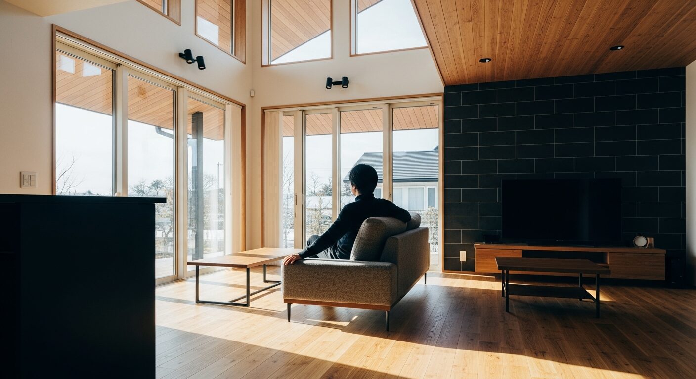 圧倒的な断熱性能と快適な室内