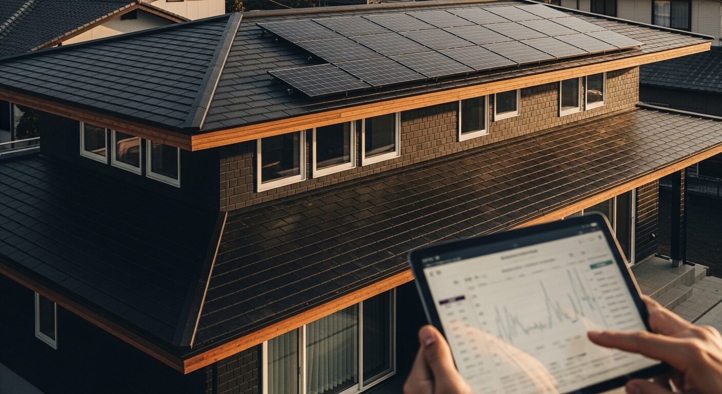 太陽光発電が支える、家計に優しい暮らし