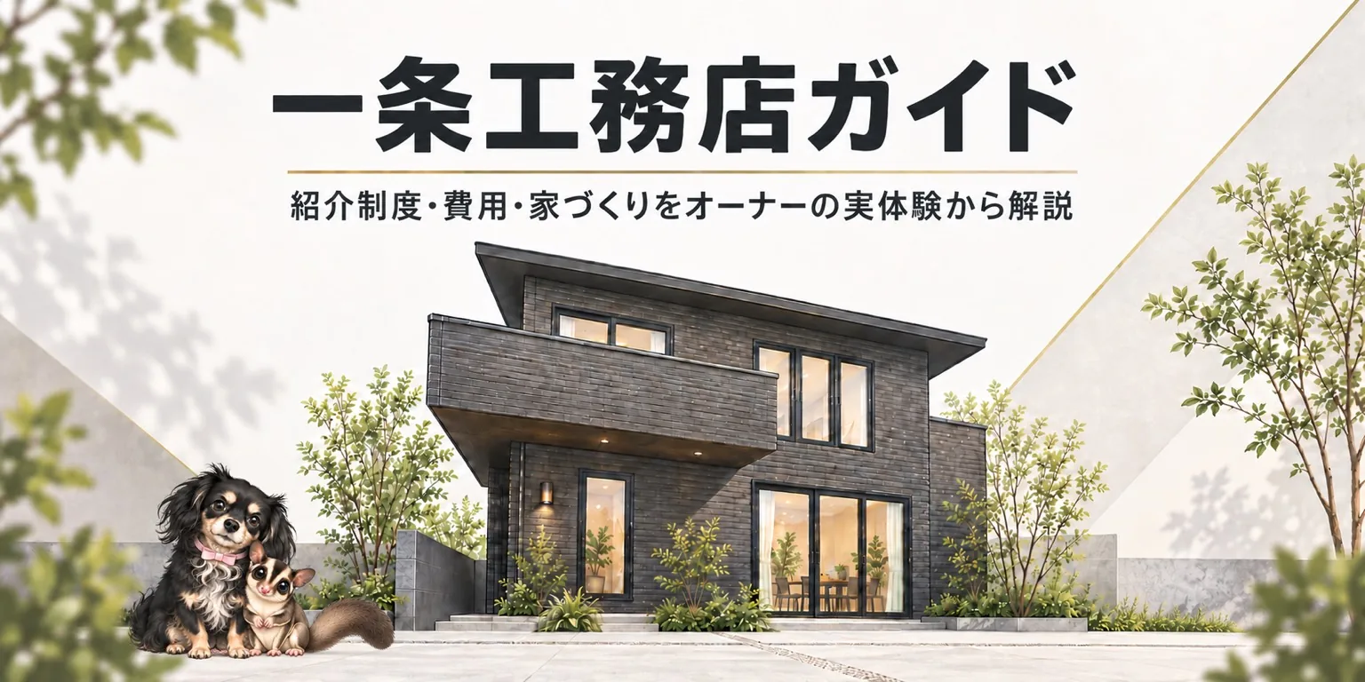 一条工務店ガイド|紹介制度・費用・家づくりをオーナーの実体験から解説